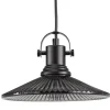 DEBBIE Fönsterlampa 21cm Svart/Rökfärgad