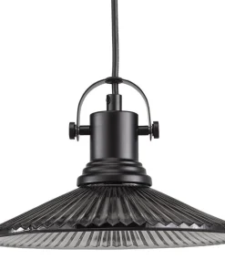DEBBIE Fönsterlampa 21cm Svart/Rökfärgad