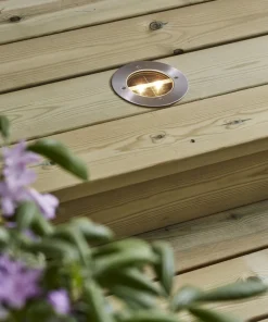 DECKLIGHT Solcells-Spotlight 4,7cm Rostfritt Stål