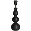 DEVON Lampfot E27 38cm Svart/Borstad mässing