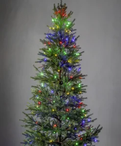 DEW DROP Julgransslinga 2m 160LED Flerfärgad/Grön IP44