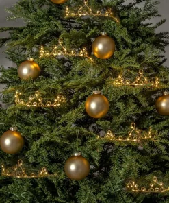 DIADEM Inomhusdekoration 18cm 20LED Mässing