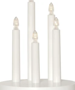 DORIS Ljusstake Batteri 17,5cm LED Vit