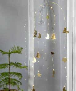 DREAM Hängande dekoration Batteri 90cm Guld