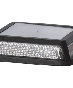DRIVEWAY Solcells-spotlight 3cm Svart IP44
