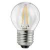 E27 Classic Klot 2W 2700K 200lm Klar LED Lampa