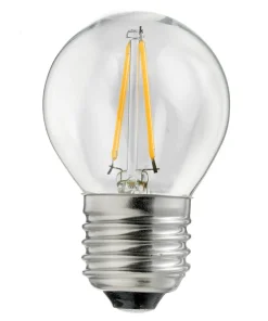 E27 Classic Klot 0,8W 2700K 80lm Klar LED-lampa