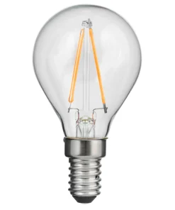 E14 Classic Klot 0,8W 2700K 80lm Klar LED-lampa