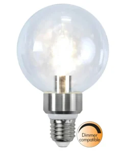 E27 Crystal Glob95 5W 2700K 420lm LED-Lampa