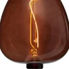 E27 Decoled Brun 2W 1800K 45lm LED-Lampa