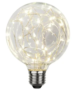 E27 Decoled Glob95 1.5W 2900K 45lm LED-Lampa