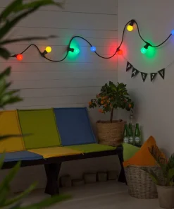 E27 Dekoration Party Klot 1W Blå LED-Lampa