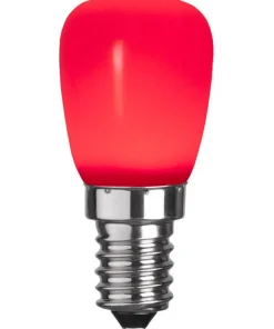 E14 Dekoration Party Päron Röd 0.9W 2lm LED-Lampa