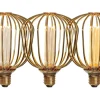 E27 DesignGlob13 Metall 4.3W 1800K 180lm LED-Lampa