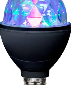 E27 Disco RGB Party 3W LED-Lampa