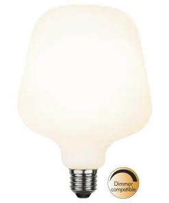 E27 FUNKIS ST125 Opal 5.6W 2700K 420lm LED-Lampa