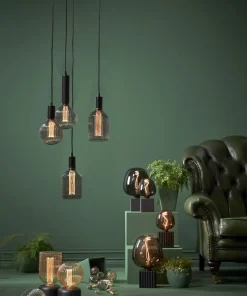 E27 Glob125 Decoled New Generation Classic Amber 1W 1800K 50lm LED-Lampa