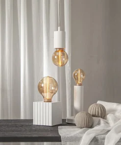 E27 Glob80 DecoLed 3-Steg Dimbar Minne 2W 1800K 100lm Amber