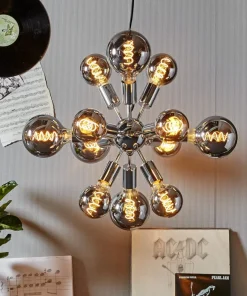 E27 Glob95 Dimbar Decoled Rökfärgad 2W 2100K 50lm LED-Lampa