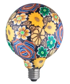 E27 Glob125 Flower 6W 2700K 130lm Dimbar