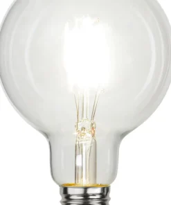 E27 Glob95 Lågvolt 12-24V 2W 2700K 250lm Klar LED-Lampa