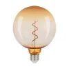 E27 Glob120 Lågvolt 12V 0,3Watt Vintage 30lm Klar LED-Lampa
