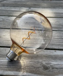 E27 Glob120 Lågvolt 12V 0,3Watt Vintage 30lm Klar LED-Lampa