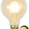 E27 Glob80 SoftGlow Dimbar 1.6W 2100K 140lm Klar LED-Lampa