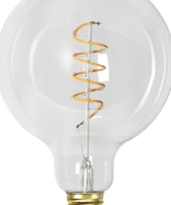 E27 Glob125 3-steg Dimbar Minne 4W 2100K 270lm Klar LED-Lampa