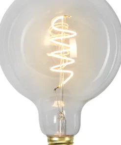 E27 Glob125 3-steg Dimbar Minne 4W 2100K 270lm Klar LED-Lampa
