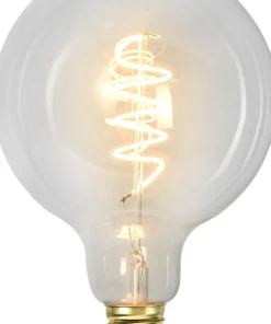 E27 Glob125 3-steg Dimbar Minne 4W 2100K 270lm Klar LED-Lampa