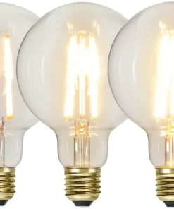 E27 Glob95 3-stegs Dimmfunktion 6.5W 2100k 700lm LED-lampa