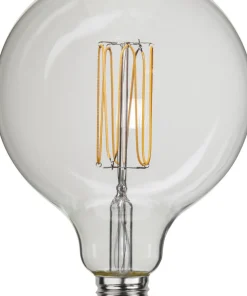 E27 GRACE Glob125 Dimbar Decoled Smoke 3.8W 1800K 200lm LED-Lampa