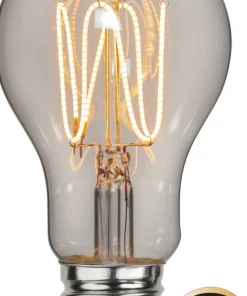 E27 GRACE Normal Dimbar Decoled Smoke 3.8W 1800K 200lm LED-Lampa