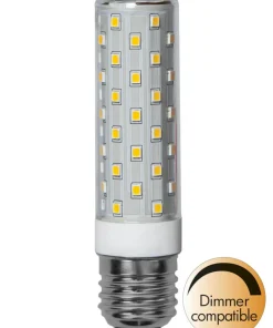 E27 High Lumen Tubural Dimbar 10.5W 3000K 1300lm LED-Lampa