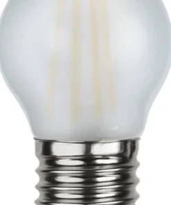 E27 Klot Dimbar 4W 2700K 400lm Frostad LED-Lampa
