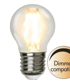 E27 Klot Dimbar 4.2W 2700K 470lm Klar LED-Lampa