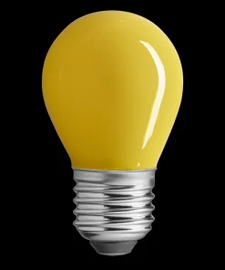 E27 Klot Partylampa Gul 4W 300lm Dimbar