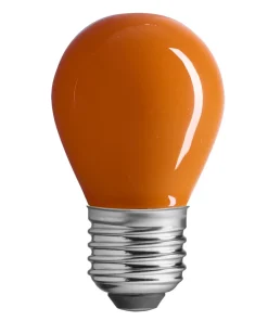 E27 Klot Partylampa Orange 4W 180lm Dimbar