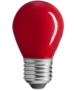 E27 Klot Partylampa Röd 4W 90lm Dimbar