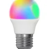 E27 Klot Smart Dimbar RGB 4.9W 470lm LED-Lampa