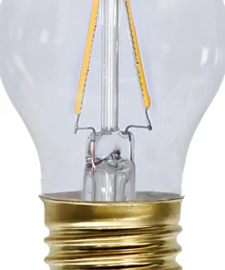 E27 Klot SoftGlow 1.5W 2100K 120lm Klar LED-Lampa