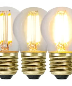 E27 Klot 3-Steg Dimbar Minne SoftGlow 4W 2100K 400lm LED-Lampa