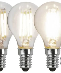 E14 Klot 3-Stegs Dimbar Minne 4,2W 3000K 470lm LED-Lampa