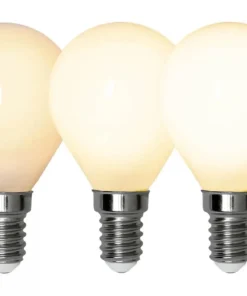 E14 Klot 3-Stegs Dimbar Minne Opal RA90 4W 2700K 380lm LED-Lampa