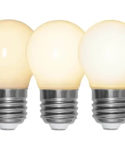 E27 Klot 3-Stegs Dimbar Minne Opal RA90 4W 2700K 350lm LED-Lampa