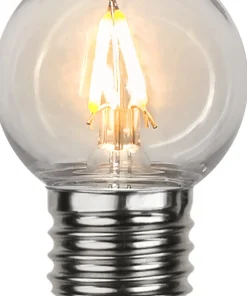 E27 Klot 0.6W 2200K 70lm Klar LED-Lampa