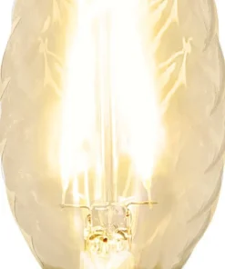E14 Kron Vriden SoftGlow 1.5W 2100K 120lm Klar LED-Lampa