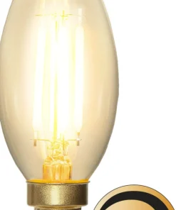 E14 Kronljus SoftGlow Dimbar 4,5W 2100K 470lm Klar LED-Lampa