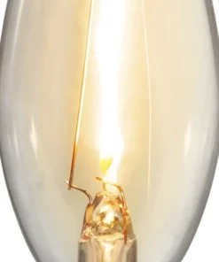 E14 Kronljus SoftGlow 0.8W 2100K 70lm Klar LED-Lampa
